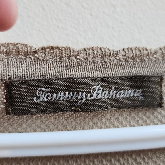 Tommy Bahama Tan Cardigan Sweater - Picture 8 of 13